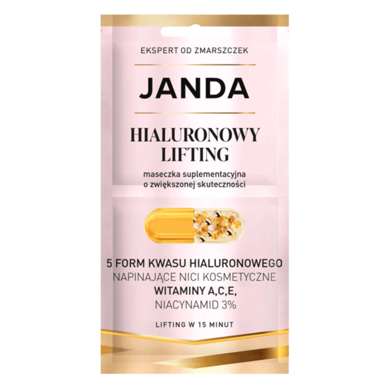 Maseczka Suplementacyjna Hialuronowy Lifting